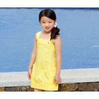 红孩儿REDKIDS女童吊带裙RXF117092(明黄120)