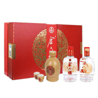 金六福年年有余礼盒52度500ml(2瓶装)