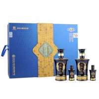 一品景芝妙品礼盒46度(500ml*2+45ml*2)