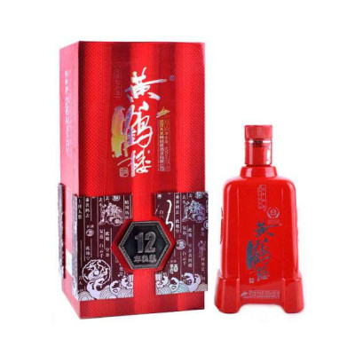 黄鹤楼12年秘酿52度500ml