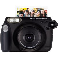 FUJIFILM富士checky趣奇instax instax 210宽幅相机 (黑色)