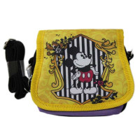 富士一次成像拍立得mini 25相机包 米奇款 紫黄