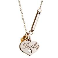 梦克拉钨金吊坠-幸运甜心