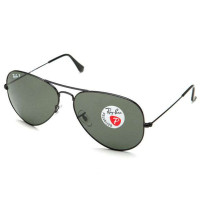 雷朋Rayban 中性 AVIATOR飞行员系列 偏光大码 太阳镜 RB3025-002/62MM