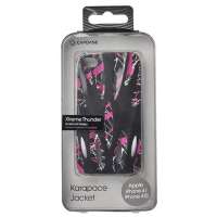 卡登仕手机背壳魅影系列iphone 4/4S黑紫