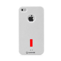 卡登仕手机套实色亮点IPHONE 4/4S亚光白