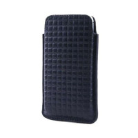 乐歌真皮皮套PHC420BLKiphone4/4s 黑