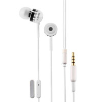 宾果 i805 金属耳塞式耳机麦克风(白)