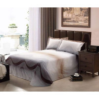 LOVO罗孚飘摇床单三件套双人加大230*245