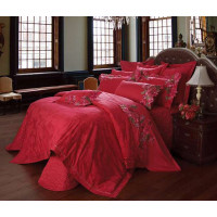 罗莱温馨系列缎纹提花四件套魅影220*250