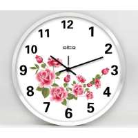 琪特超静音圆形壁钟挂钟钟表D-212