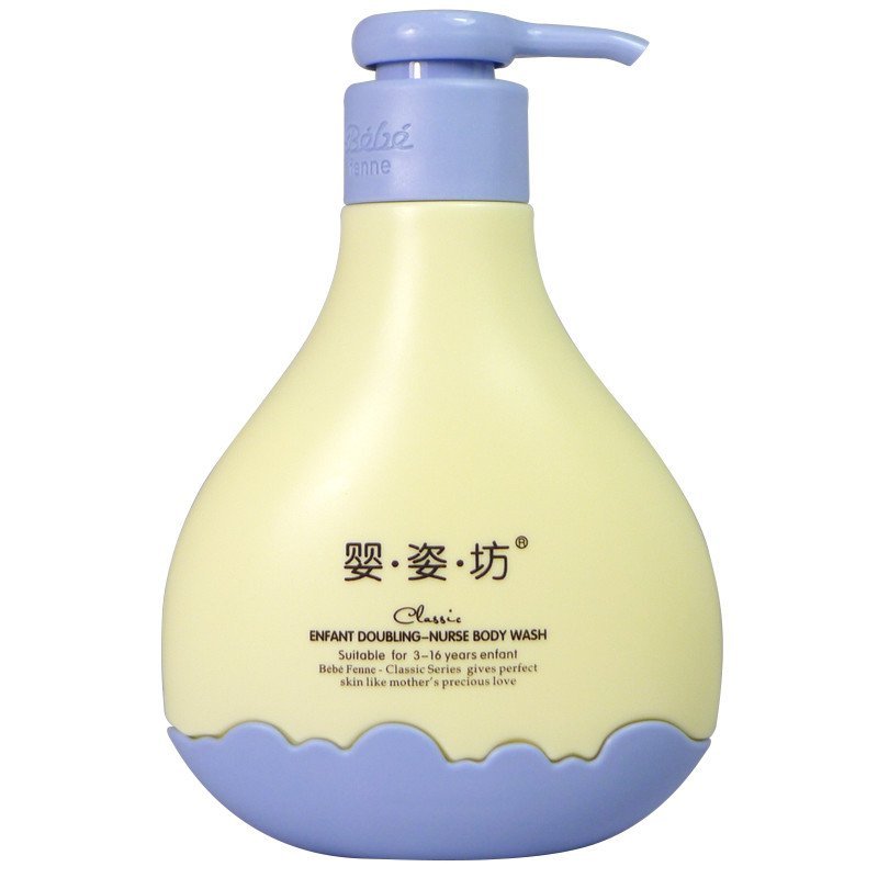 婴姿坊儿童倍护沐浴露200ml 3-16岁宝宝