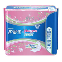 护舒宝pinkcess清凉丝薄日夜组合16片卫生巾