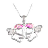 丽彩王十二星座系列S925银之双子座吊坠SIP0210(附国家权威质检证书)