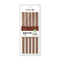 双枪铁线子木筷KZ2003