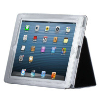 MACLOVE苏IPAD2/3皮套黑色