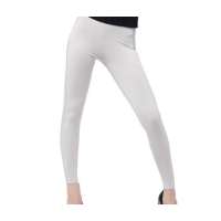 猫人色宴侧纱边打底裤浅灰(L)MDSDJ006