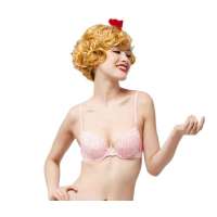 猫人印花文胸西瓜红(75B)MDSDW001