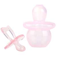 优生-硅晶安抚奶嘴拇指+盖S/粉色