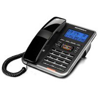 摩托罗拉 (MOTOROLA) CT203C 来显电话机 (黑色)