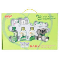 菲丽洁婴幼儿天然洗护套装5+1套