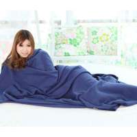 聚品gooods宝拉尔细盖毯深蓝