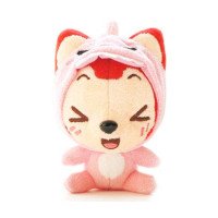 阿狸变装毛绒挂件-飞行怪兽