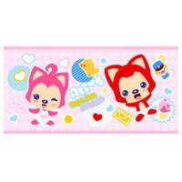 阿狸粉色爱心浴巾礼品装ALI-AMJ-002