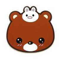 阿狸卡通创意杯垫-大熊