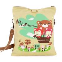 阿狸恋爱系列帆布包-热气球