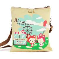 阿狸恋爱系列帆布包-游乐园