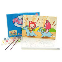 阿狸手绘数字油画-骑士ALI-AYH-004