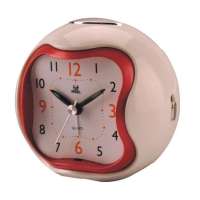 明珠星静音扫秒带贪睡功能闹钟PT189-1500-1