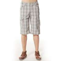 唐狮男休闲多袋中裤11121209210210330(乳白30)