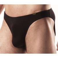 忍者超细莫代尔三角男士内裤性感低腰深咖(XXL)HNN0001A