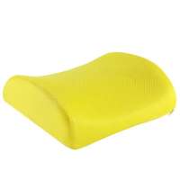 喜布诺家纺炫彩腰靠亮黄色34*33*12/3