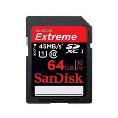 SANDISK(闪迪)Extreme(64G)SD卡(45M/S)