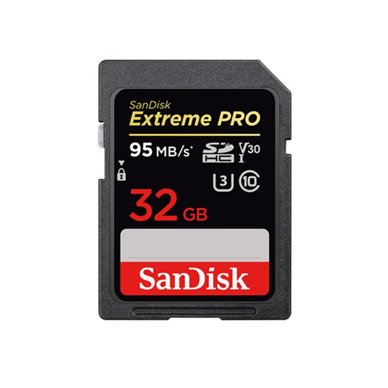 闪迪SanDisk ExtremePro(32G)SD卡 高速存储卡(95M/S)数码相机内存卡