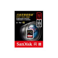 闪迪SanDisk ExtremePro(32G)SD卡 高速存储卡(95M/S)数码相机内存卡