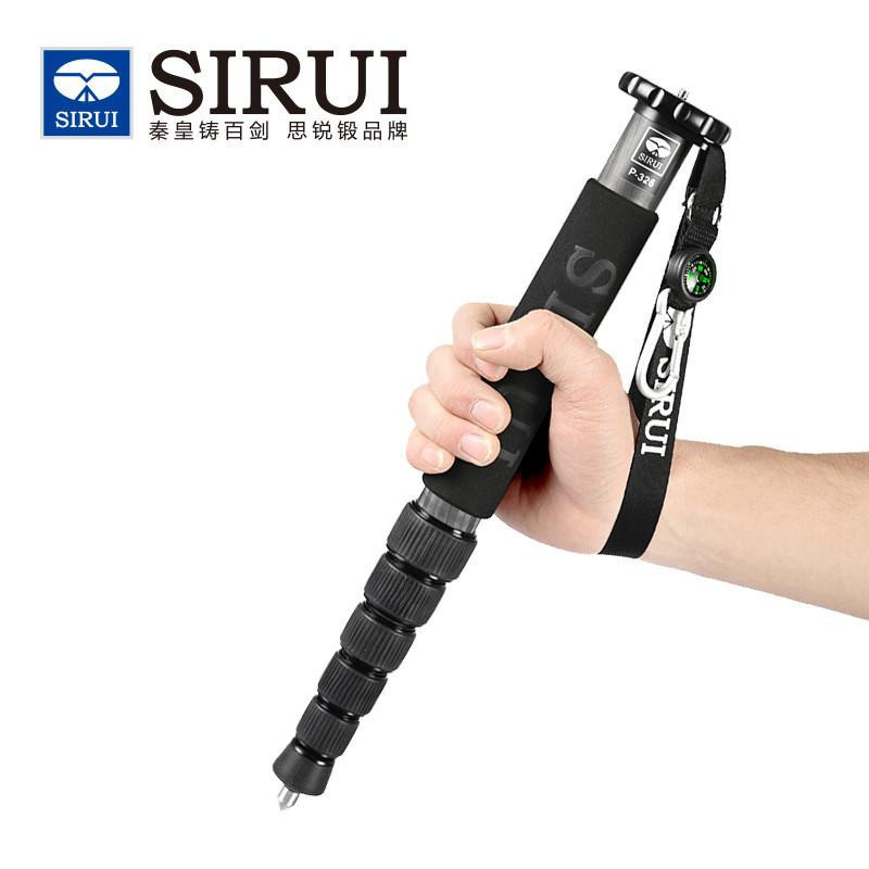 思锐(sirui)P-326独脚架 碳纤维 P-326 迷你旅行款独脚架 6年质保