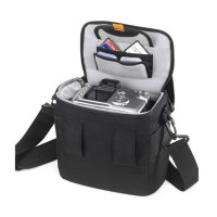 乐摄宝(Lowepro) Rezo 140 AW(黑)单肩式单反相机包数码相机包 黑色