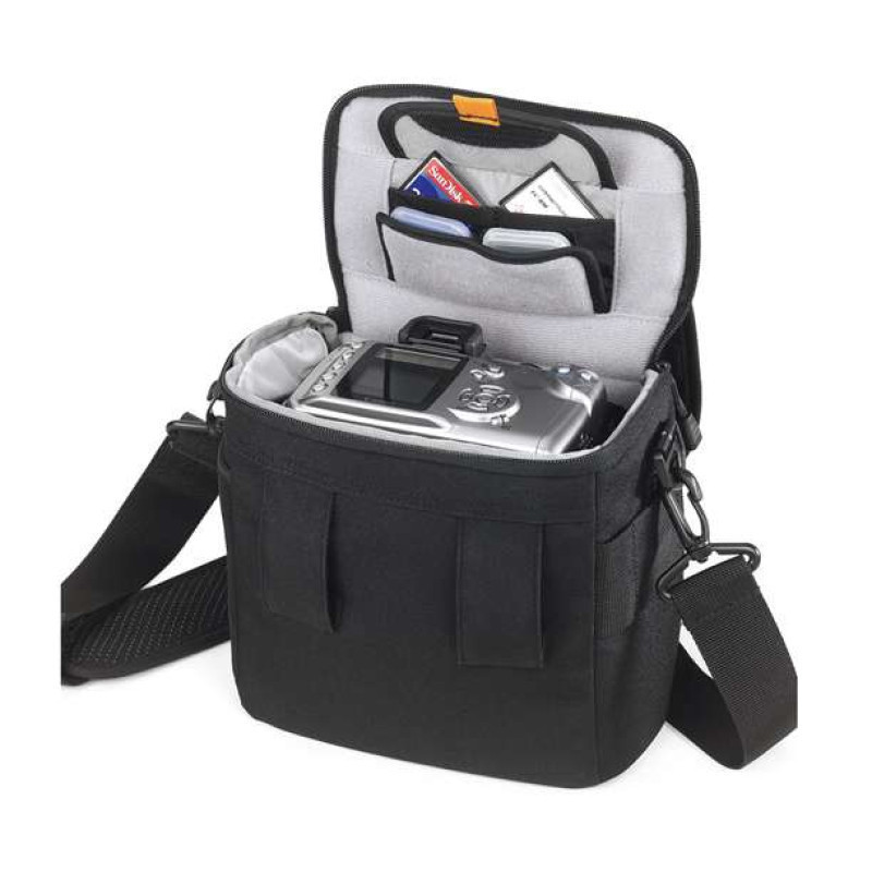 乐摄宝(Lowepro) Rezo 140 AW(黑)单肩式单反相机包数码相机包 黑色