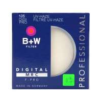 B+W 105mm(SIL-MRC-UV) 银色多层镀膜UV滤镜