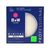 B+W 77mm(SIL-MRC-UV) 银色多层镀膜UV滤镜