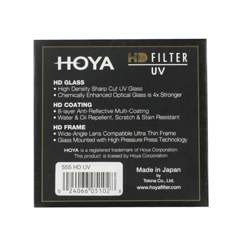 保谷(HOYA)HD (55mm) 高清超薄UV镜 滤镜高清大图