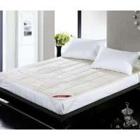 艾维家纺彩韵印花仿貂绒床垫1.8m