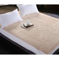 棉朵家纺远红外床垫驼色1.5米