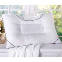 艾维家纺功能枕保健枕芯意磁疗双面枕芯 玫瑰花枕头48*74cm