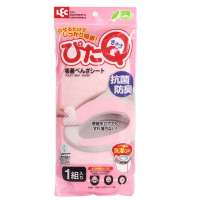 LEC吸着马桶座薄片(1双)粉色B-821