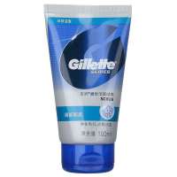 吉列男士磨砂洁面啫喱100ML